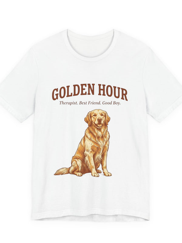 Golden Hour Retriever Tee | Dog Lover Shirt