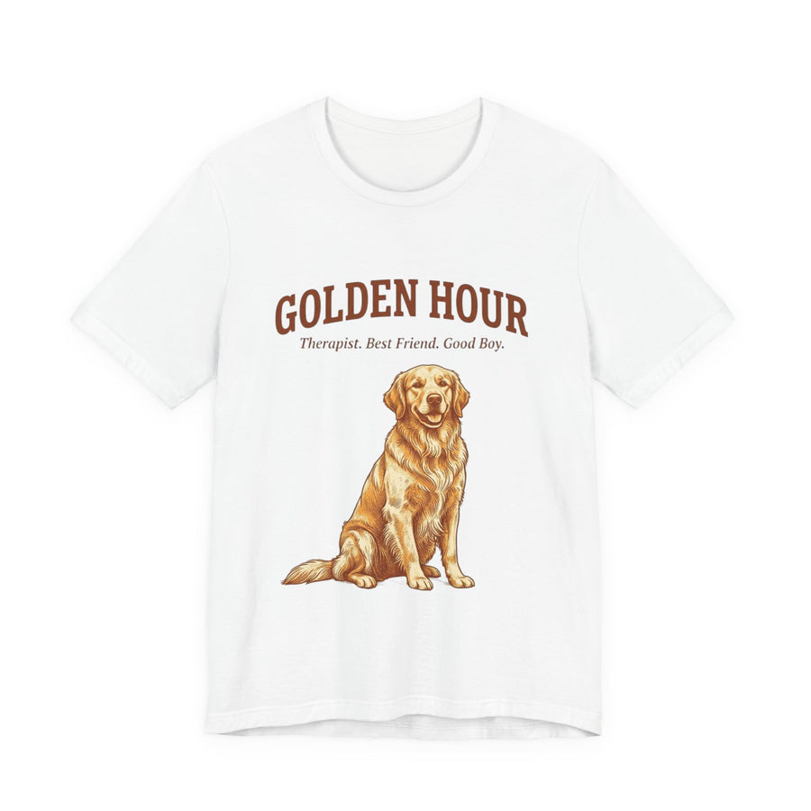 Golden Hour Retriever Tee | Dog Lover Shirt