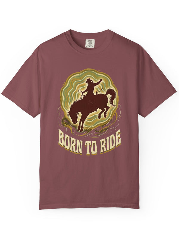 Born to Ride Tee | Western Cowboy Graphic