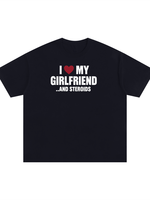 I Heart My GF Tee | Funny Couples Gym Shirt