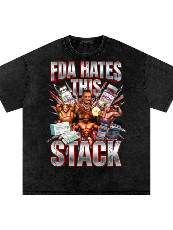 FDA Hates This Tee | Gym Supplement Humor